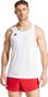 Débardeur adidas Adizero Blanc Homme