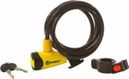 AUVRAY - Cable Antivol Vélo A Clé ø12mm - Longueur 65cm