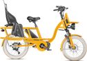 Vélo Cargo GAYA  L'Incroyable Le Court  Safran  pack bébé