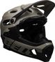 Casco Bell Super DH Mips con sottogola rimovibile grigio Sablo nero 2021