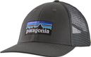 Patagonia P-6 Logo LoPro Trucker Hut Grau