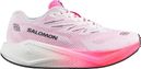 Chaussures Running Salomon Aero Blaze 4 Blanc/Rose Femme
