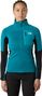 Dames The North Face Stormgap Power Grid Turquoise Fleecejack