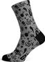 Paire de Chaussettes - Doodle Grey Socks