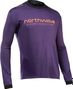 Maillot de manga larga Northwave Sharp Morado/Naranja