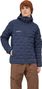 Chaqueta acolchada Mammut Sender con capucha, azul, para hombre