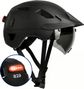 R2B Casque vélo adulte pour Pedelec et Moped - Eclairage LED