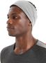 Bandeau Mérinos Unisexe Icebreaker Cool-Lite Flexi Gris