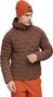 Chaqueta acolchada Mammut Sender con capucha, marrón, para hombre