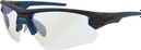 Lunettes Demetz Track Gris Cristal Mat / Bleu Jaune