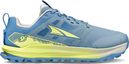 Altra Lone Peak 9+ Trail Running Shoes, Blue/Yellow, Women's