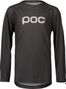 POC Essential MTB Long Sleeve Jersey for Kids Dark Grey