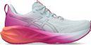Chaussures Running Asics Novablast 5 Sunny Sizzle Bleu/Rose Femme