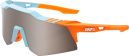 Lunettes 100% Speedcraft XS Soft Tact Two Tone - Lentille HiPER Miroir Silver 