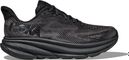 Chaussures Running Hoka Clifton 9 Large Noir Homme