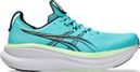 Chaussures Running Asics Gel-Nimbus 28 Bleu/Vert Homme