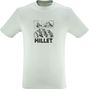T-shirt verde Millet Chamonix Logo Uomo