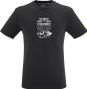 T-Shirt Millet Compagnie Des Guides Chamonix Logo Noir Homme