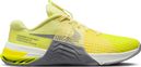 Nike Metcon 8 Yellow Grey Women's Cross Training Shoe