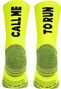 Chaussettes Pacific and CO Call Me Jaune Fluo