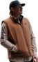 DHaRCO Sherpa Kyle Strait Wende-Weste für Herren, Schwarz/Beige