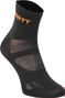 Neatt 7.5cm Socken Schwarz / Orange