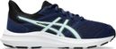 Chaussures Running Asics Jolt 4 GS Bleu/Vert Enfant