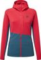 Mountain Equipment Durian Hooded Jacket Red Blue Women's