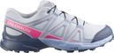 Zapatillas de trail Salomon Speedcross azul/rosa para niños