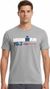 Ironman 70.3 Elsinore Grau Herren Kurzarm T-Shirt