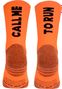 Chaussettes Pacific and CO Call Me Orange Fluo