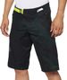 100% Airmatic Shorts Black Camo