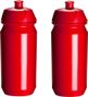 2 x Bidon - 500 ml - Rouge