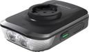 Ravemen FR1500 Black Front Light with Built-in Garmin/Wahoo GPS Mount