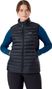 Piumino smanicato Rab Microlight Nero Donna