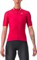 Maillot Manches Courtes Femme Castelli Pezzi Rouge