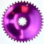 Plateau Shift Up violet (SRAM 8 trous GRAVEL)