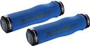 Paire de Poignées Ergonomiques Ritchey WCS Truegrip HD Locking Bleu