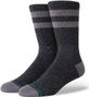 Stance Joven Crew Socks Black Grey