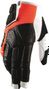 Gants Longs 100% Simi Noir Orange