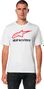 T-shirt Manches Courtes AlpineStars Always 2.0 CSF Blanc/Rouge
