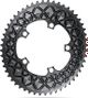 AbsoluteBlack Premium Oval Kettenblatt 110/5 Lochkreis für Sram 11 V Schwarz