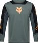Fox Defend Creation Junior Long Sleeve Jersey Green Kids