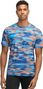Hoka Airolite 2.0 Short Sleeve Shirt Blue Men's