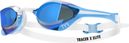 Gafas de natación Tyr Tracer X Elite, azul/blanco con espejo