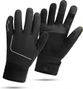 Guanti da ciclismo invernali lunghi Rogelli Essential - Donna - Nero
