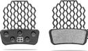 Pair of Absolute Black Graphene Aluminum Sram G2 Organic Brake Pads