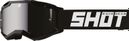 Skibrille Shot Assault 2.0 Solid Iridium Schwarz Glänzend
