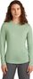 Maglietta tecnica Icebreaker 125 Sphere III verde da donna