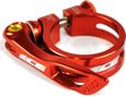 Collier de Selle Serrage Rapide Ice 31.8 mm Rouge